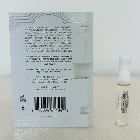 🌿 NEW 🌿 MIND GAMES Checkmate Tabac Bourbon Santal Spray, 2 mL, 0.06 fl.oz - Picture 3 of 4